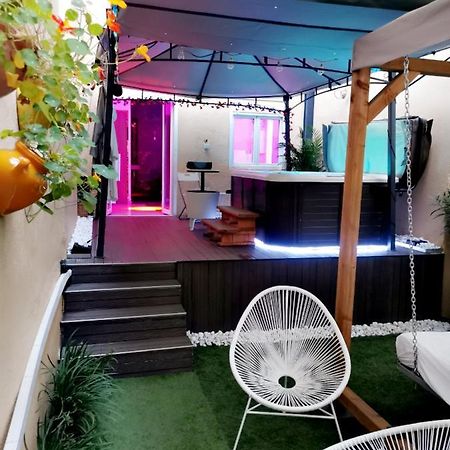 Lyon Superbe Jacuzzi Vue Sur Jardin Daire Villeurbanne Dış mekan fotoğraf