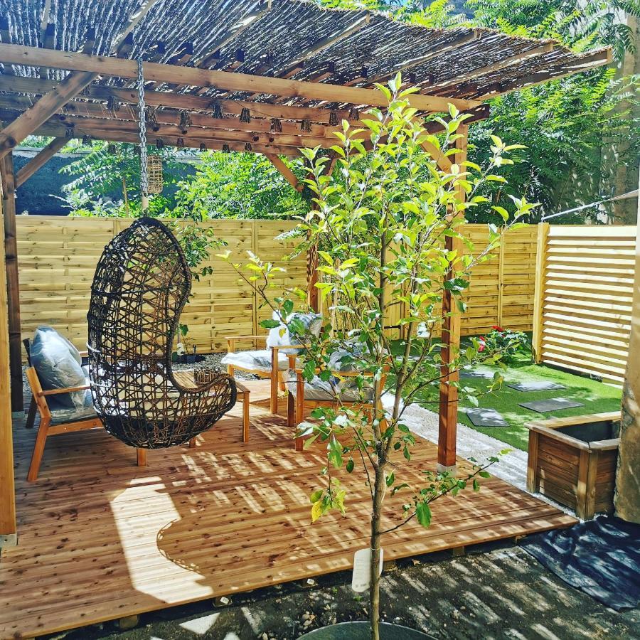 Lyon Superbe Jacuzzi Vue Sur Jardin Daire Villeurbanne Dış mekan fotoğraf